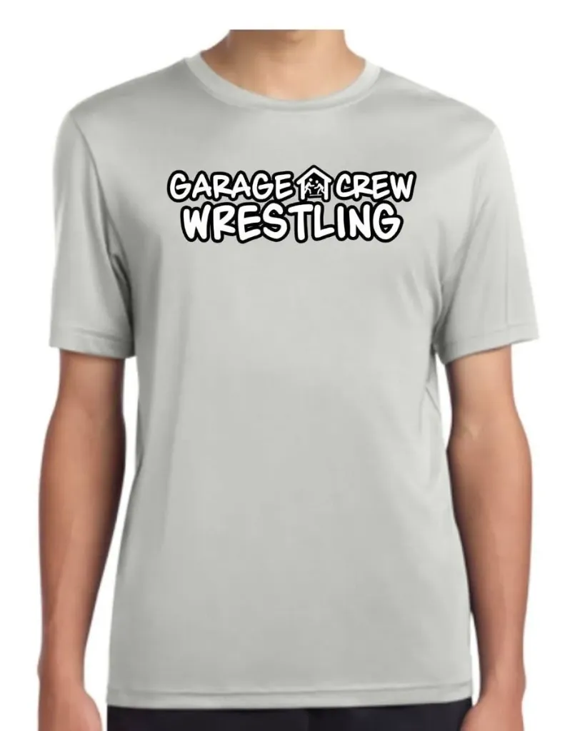 Performance Dri-Fit Cotton Silver T-shirt