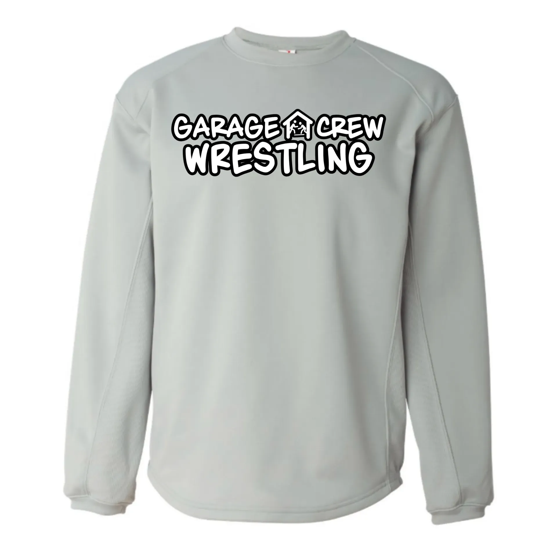 Performance Crew Sweatshirt - Silver